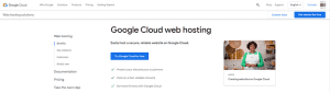 Google Cloud Hosting- Best Free Website Hosting Services