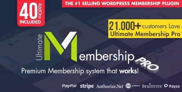 Ultimate Membership Pro Plugin Nulled