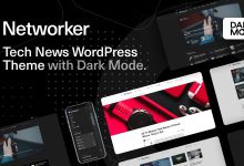 Networker WordPress Theme 1.1.4 Tech News with Dark Mode Nulled