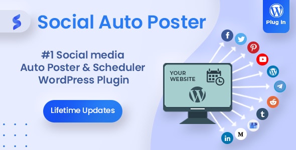 Social Auto Poster Plugin 4.1.6 Nulled WordPress