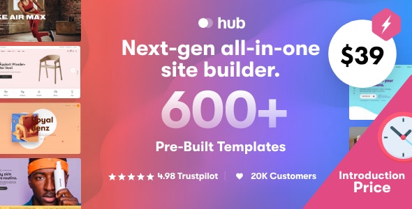 Hub WordPress Theme 2.1.1 Responsive Multi-Purpose Nulled