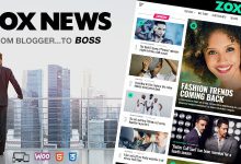 Zox News Theme 3.14.1 WordPress News & Magazine Nulled