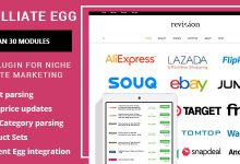 Affiliate Egg Plugin 10.3.7 Nulled Niche Affiliate Marketing WordPress