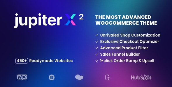 JupiterX WordPress Theme 2.0.9 Multi-Purpose Responsive Nulled