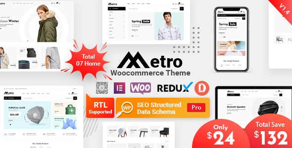 Metro WordPress Theme Nulled