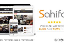 Sahifa Theme 5.7.7 Responsive WordPress News Magazine Blog