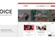 Voice WordPress Theme 3.0.1 Download News Magazine