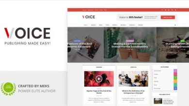 Voice WordPress Theme 3.0.1 Download News Magazine