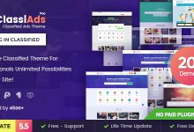 Classiads WordPress Theme 6.0.2 Nulled Classified Ads