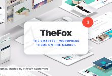 TheFox WordPress Theme 3.9.20 Nulled Responsive Multi-Purpose