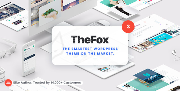 TheFox WordPress Theme 3.9.20 Nulled Responsive Multi-Purpose