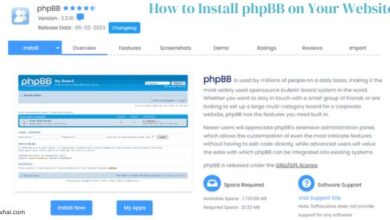 How to Install phpBB on Your Website