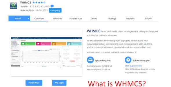 What is WHMCS?