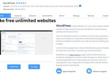 make free unlimited websites