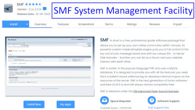 what is SMF What is done through this software