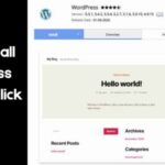 Easily Install WordPress with One Click