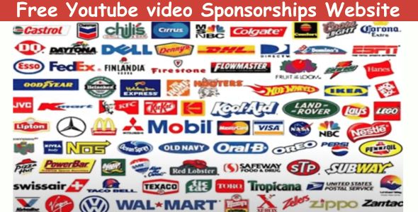 Free Youtube video Sponsorships Website